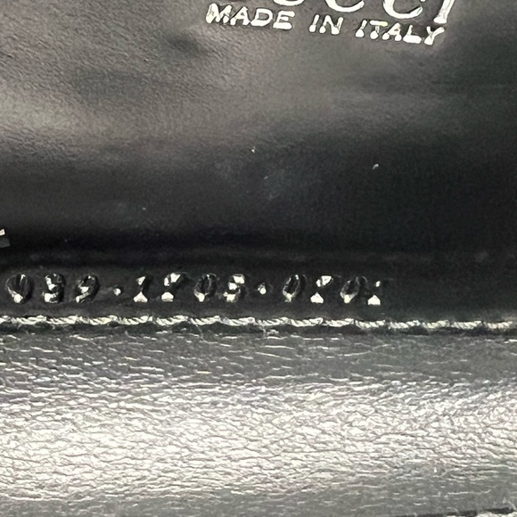 Authentic Gucci mini bamboo canvas bag with leather trim and strap like new EUC - Picture 10 of 12